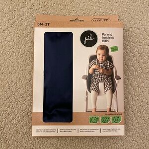 NWT Pib Short Sleeve Fuller Coverage Navy Bib
